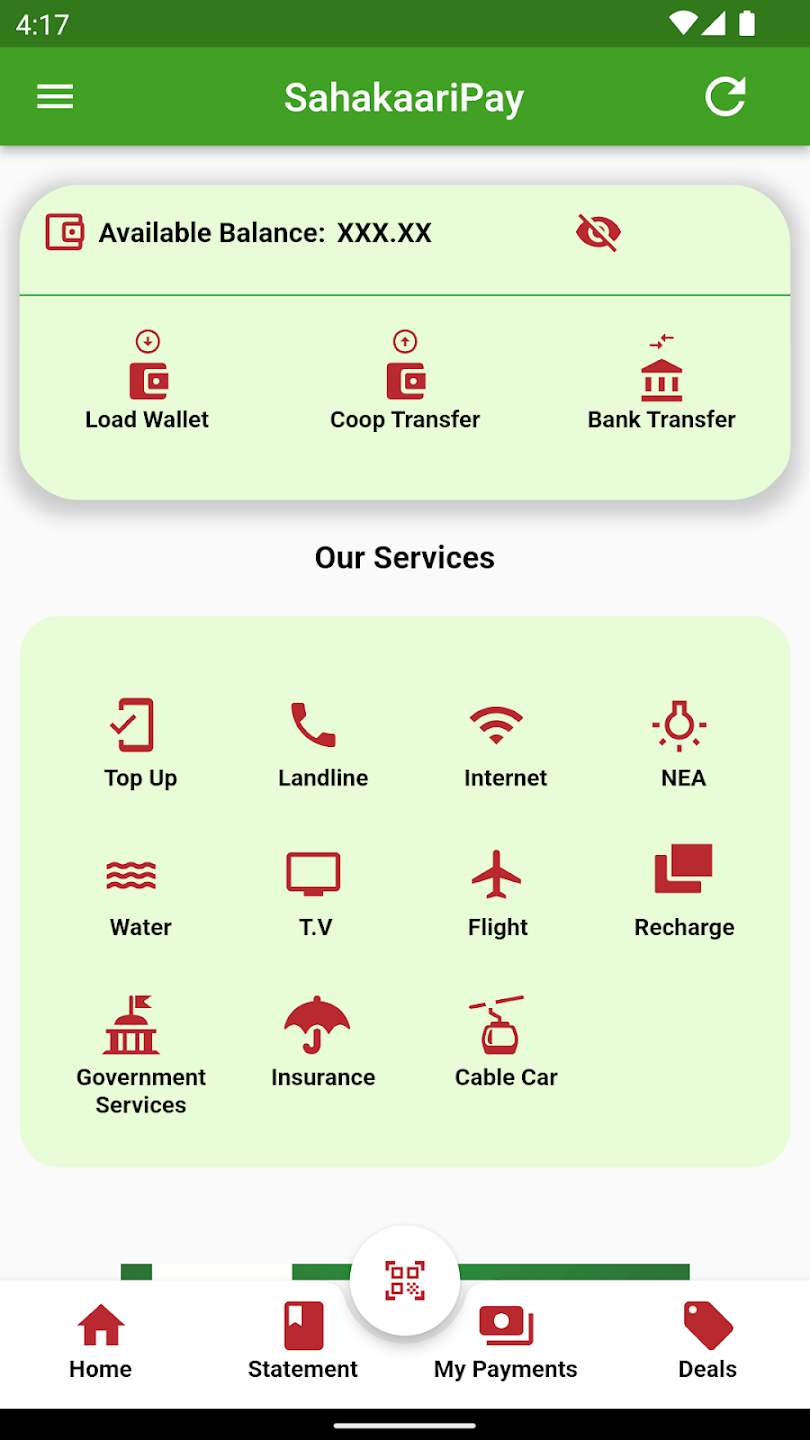 Hamro SahakaariPay Mobile App